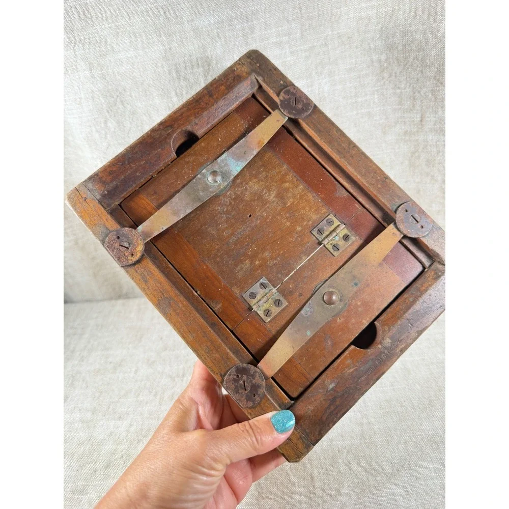 Antique E & H T Anthony Contact Printing Frame, Photography Darkroom Frame